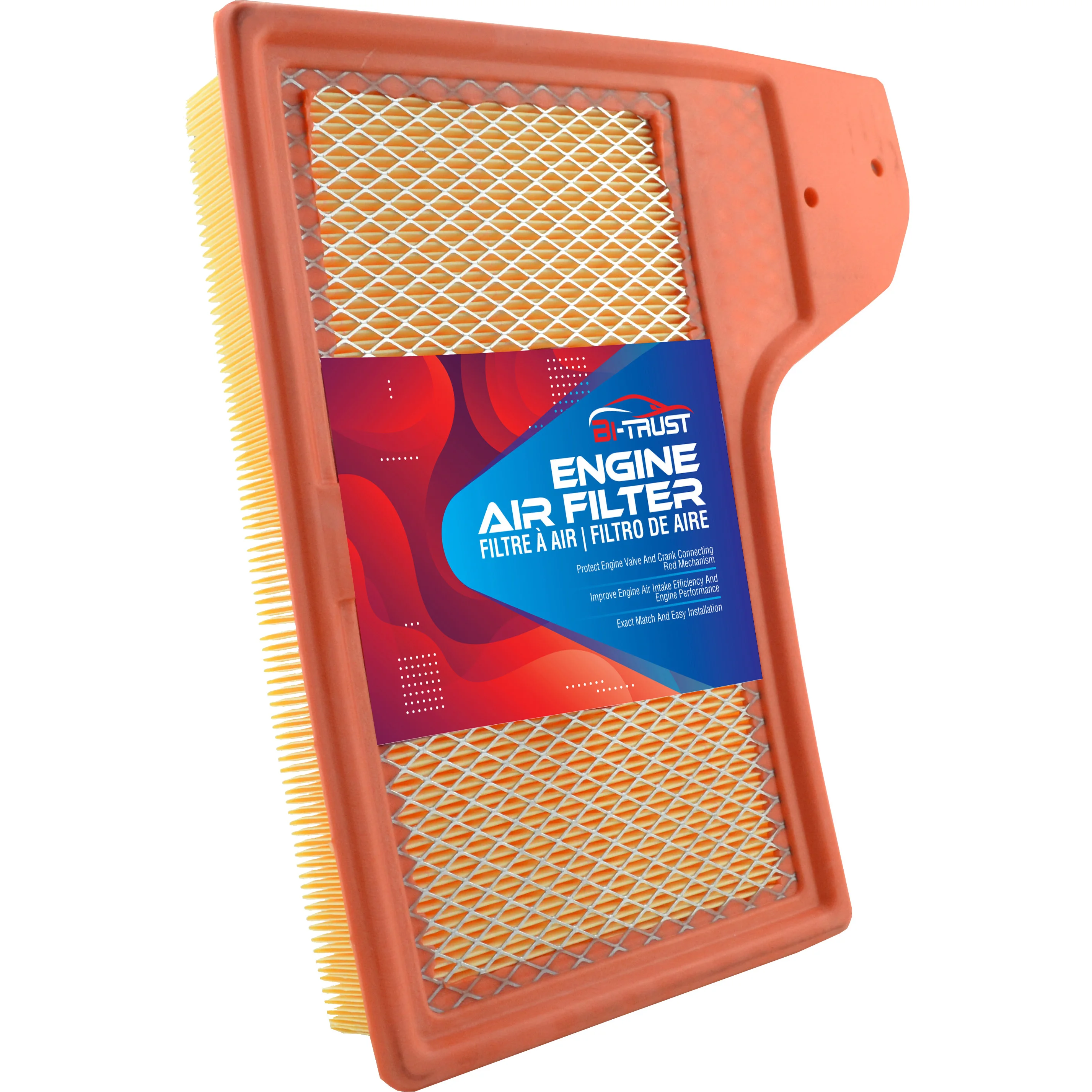 Bi-Trust воздушный фильтр двигателя для 2015-2020 Ford Mustang L4 2.3L 5.0L/2015-2017 Ford Mustang V6 3.7L ca1FR3Z-9601-A