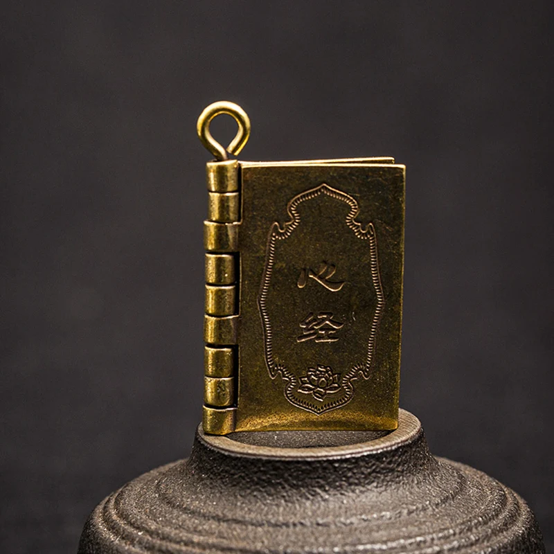 Латунная мантра буддистское китайское сердце Sutra санскрит подвески для женщин и