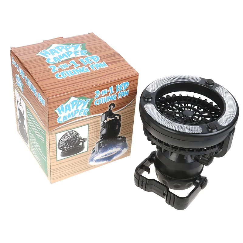 Портативный светодиодный светильник для палатки вентилятор кемпинга пешего