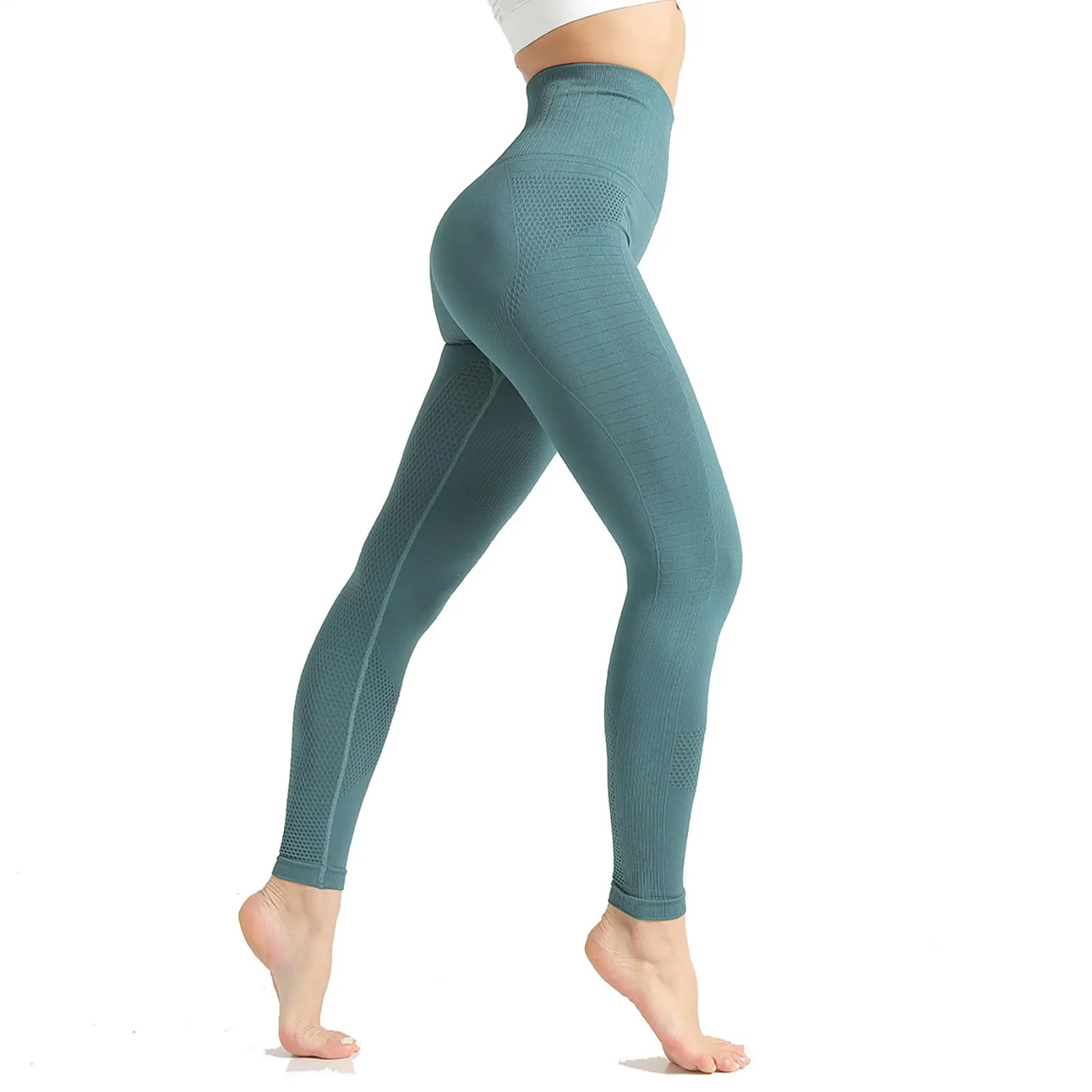 

Yo-ga Pants Women Stretchy 2021 Women's Hip Lifting Exercise Fitness Running High Waist Yoga Pants Sports Stretchy Pants