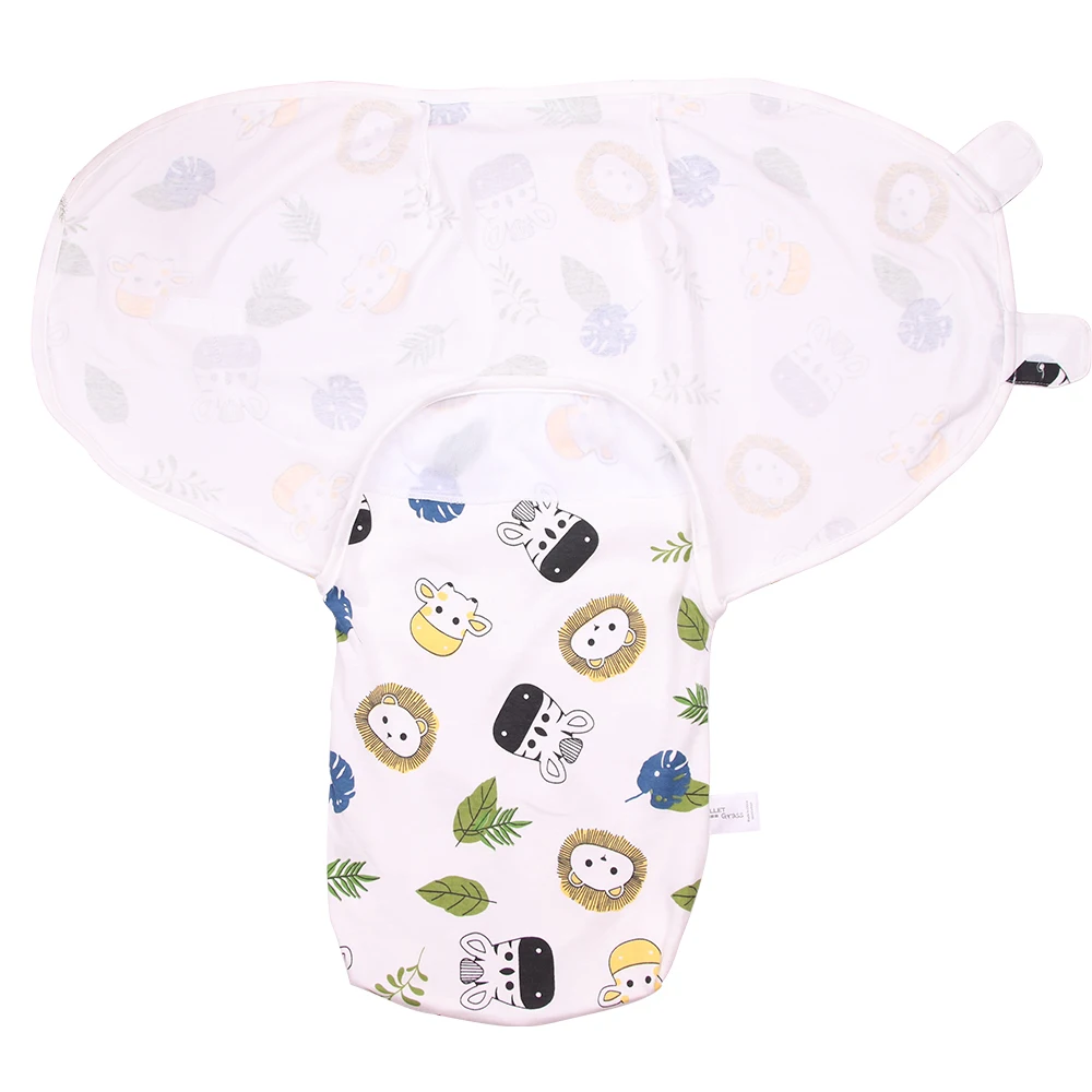 0-6-12 months baby swaddles 100% cotton soft blanket summer organic wrap Sleeping Bags |
