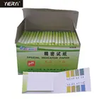 Тестовые полоски Yieryi 20 шт.коркорт. PH тестовые полоски индикатор 6,4-8,0PH 5,4-7,0PH5,5-9,0PH3,8-5,4 лакмусовые тесты erНовые измерения