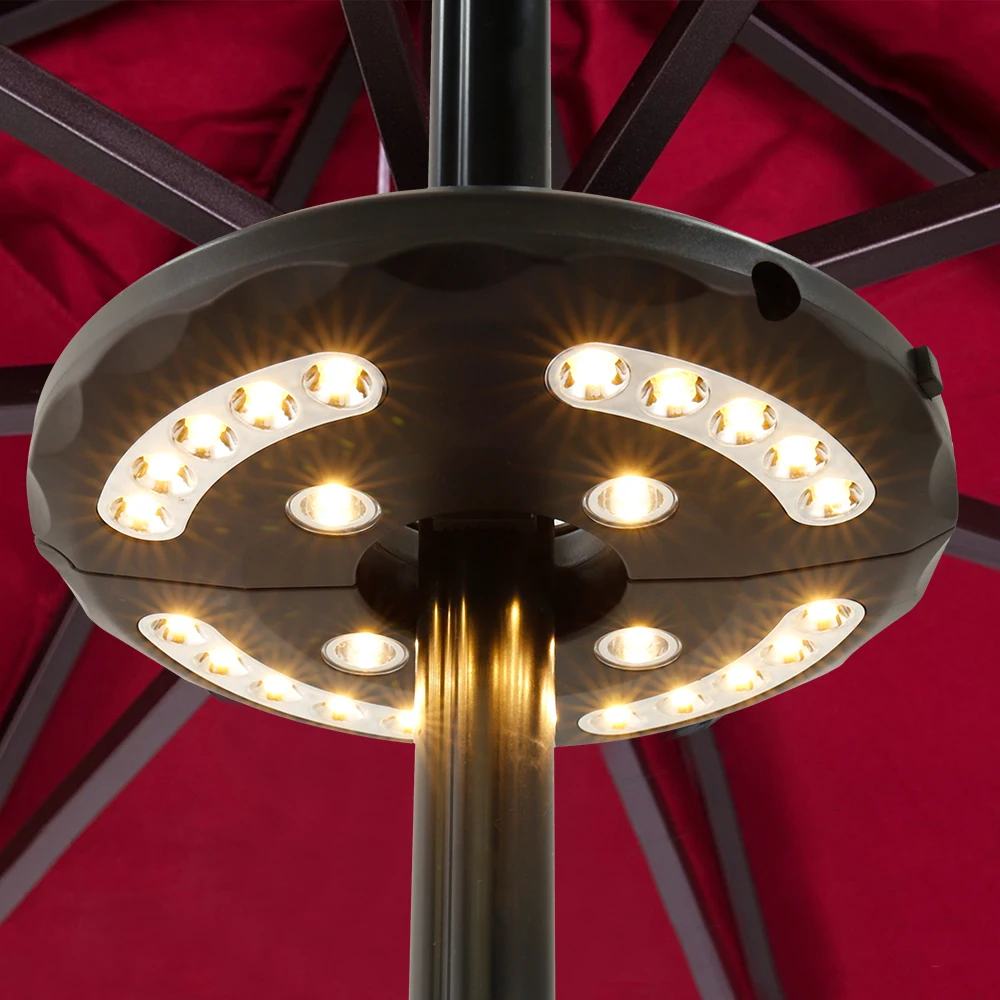 24 светодиодный полюса для наружного освещения палатки кемпинга ные фонари зонта