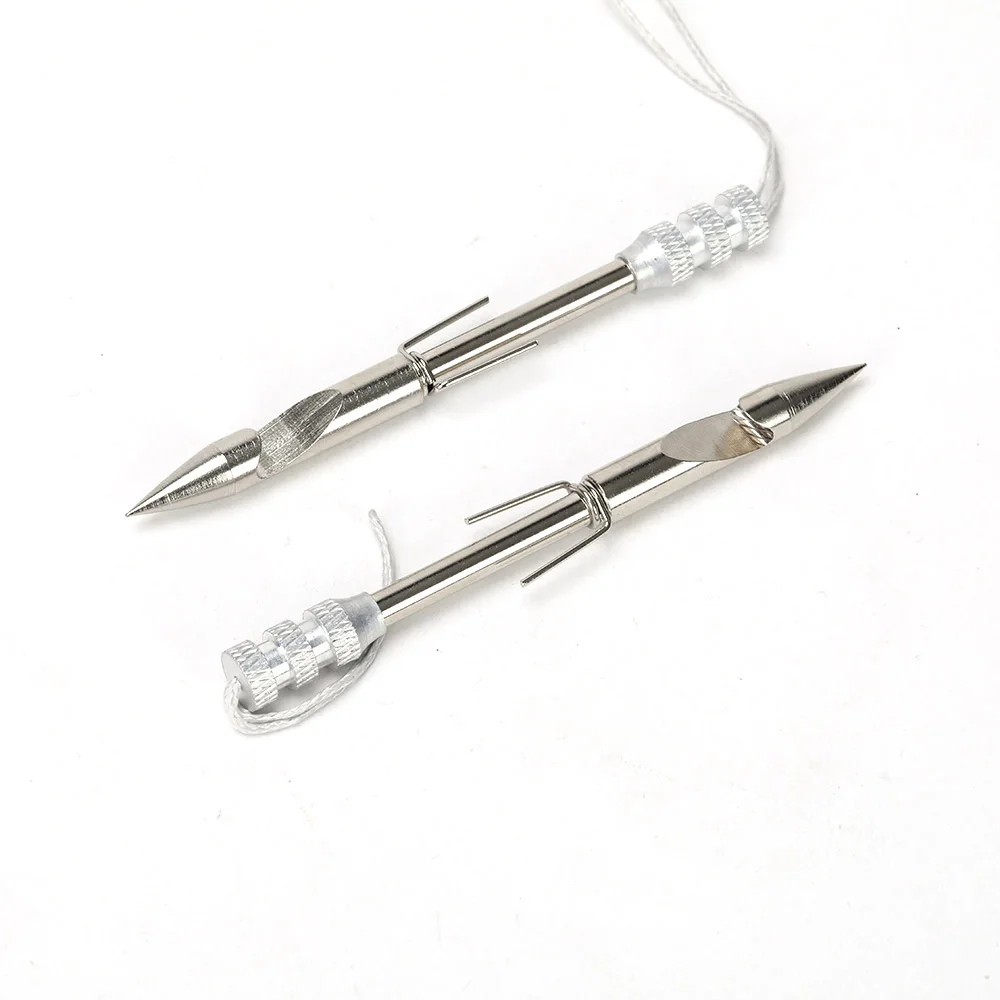 Рыболовные дротики с рогаткой 6 шт. 90 мм из нержавеющей стали|Уличные инструменты|