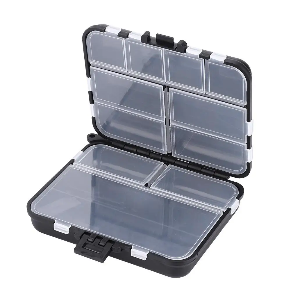 

Double Sided Fishing Tackle Box Lure Hook Storage Box Fishing Accessories Plastic Storage Case High Quality Fishing Tool Box