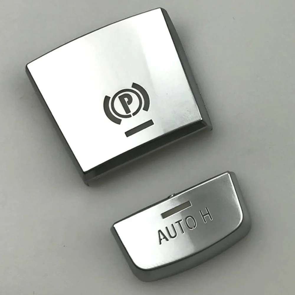 

Car Styling AUTO H Button 3D Sticker for BMW 5/6/7 Series X3 X4 X5 X6 Electronic Handbrake F25 F26 F10 F18 F15 Interior Accessor