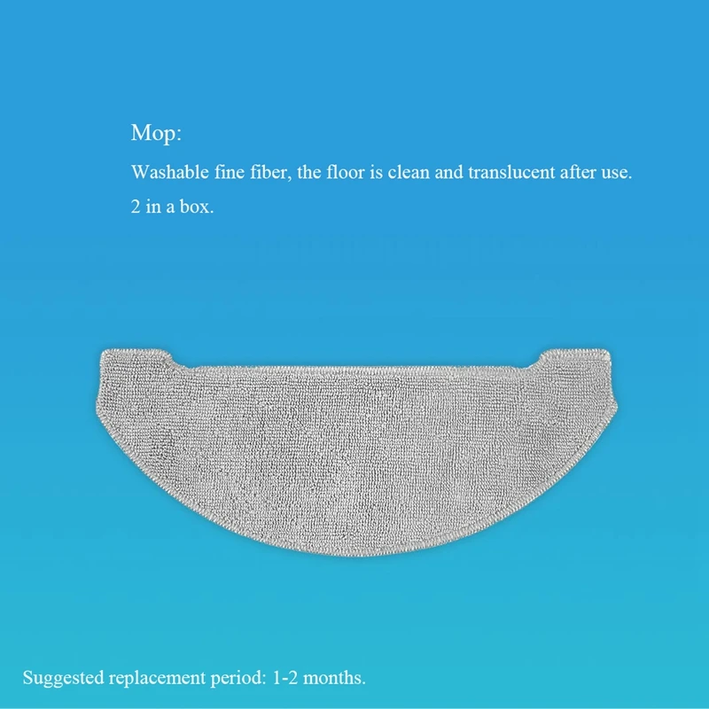 

Dust Bags Colletion Cleaner Mops Side Brushes Hepa Filter Accessories Parts for XIAOMI VIOMI S9 Robot Vacuum Cleaner