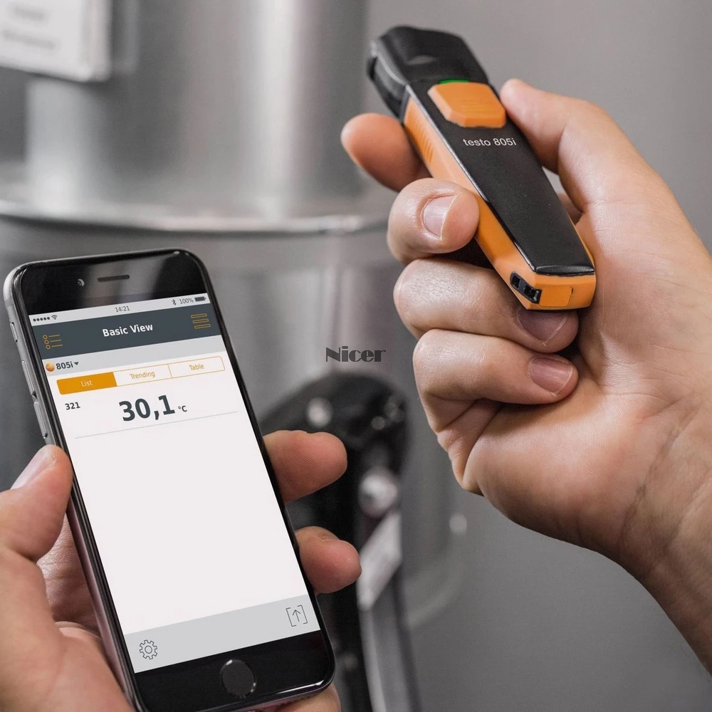 Смарт-зонды Testo 0563 0004 нагревательный набор со смартфоном измерение температуры
