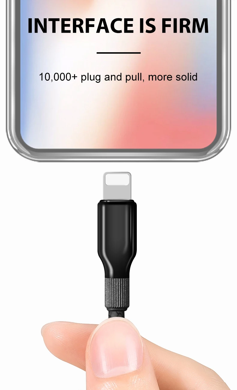 ESVNE 3A быстро Зарядное устройство данные микр USB кабель для передачи данных для iPhone XiaoMi android 8 контактный шнур провод Тип usb-C кабель USB C для зарядки мобильного телефона