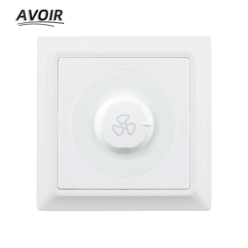 Avoir регулировки Скорость вентилятора Управление светильник Диммер настенный