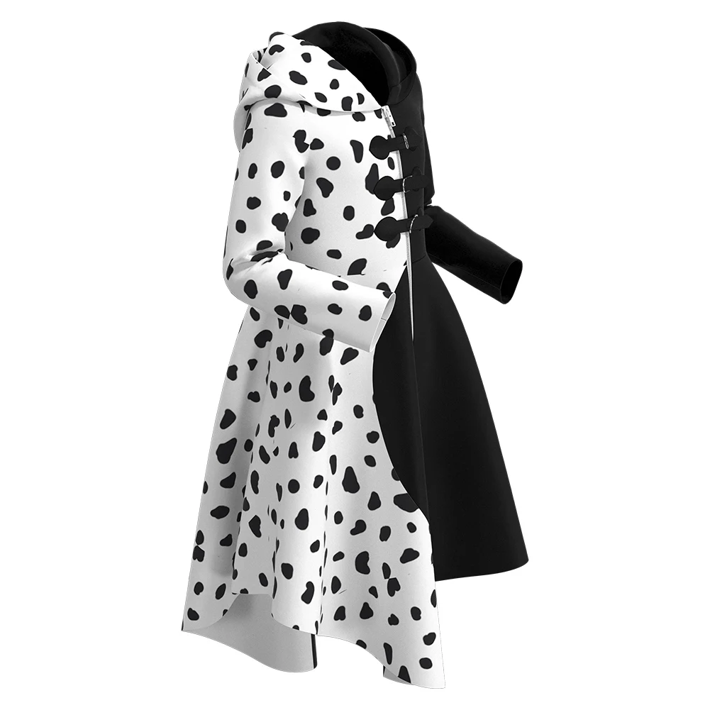 Косплей-костюм Cruella De Vil наряды платье для девочек |