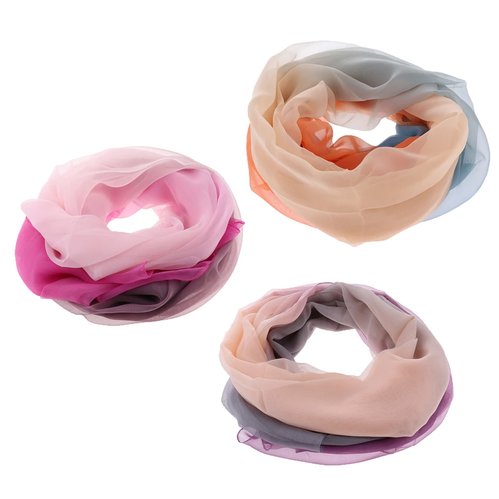 

Soft And Smooth Beach Scarf Summer for Women-Gradient Color, Lightweight