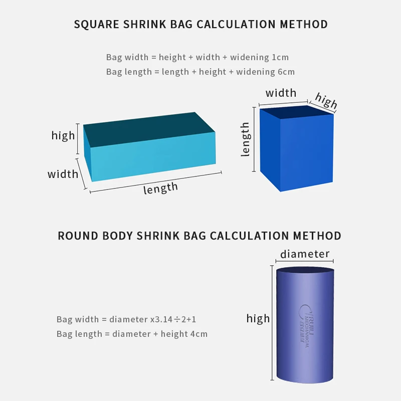 200 шт./лот термоусадочная пленка пакет для хранения розничная продажа