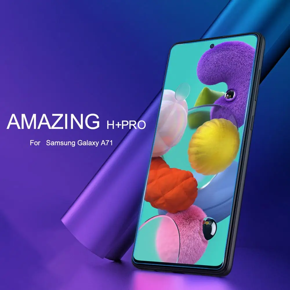 Закаленное стекло Nillkin Amazing H + Pro для Samsung Galaxy A51 A71 защита экрана 2.5D изогнутая