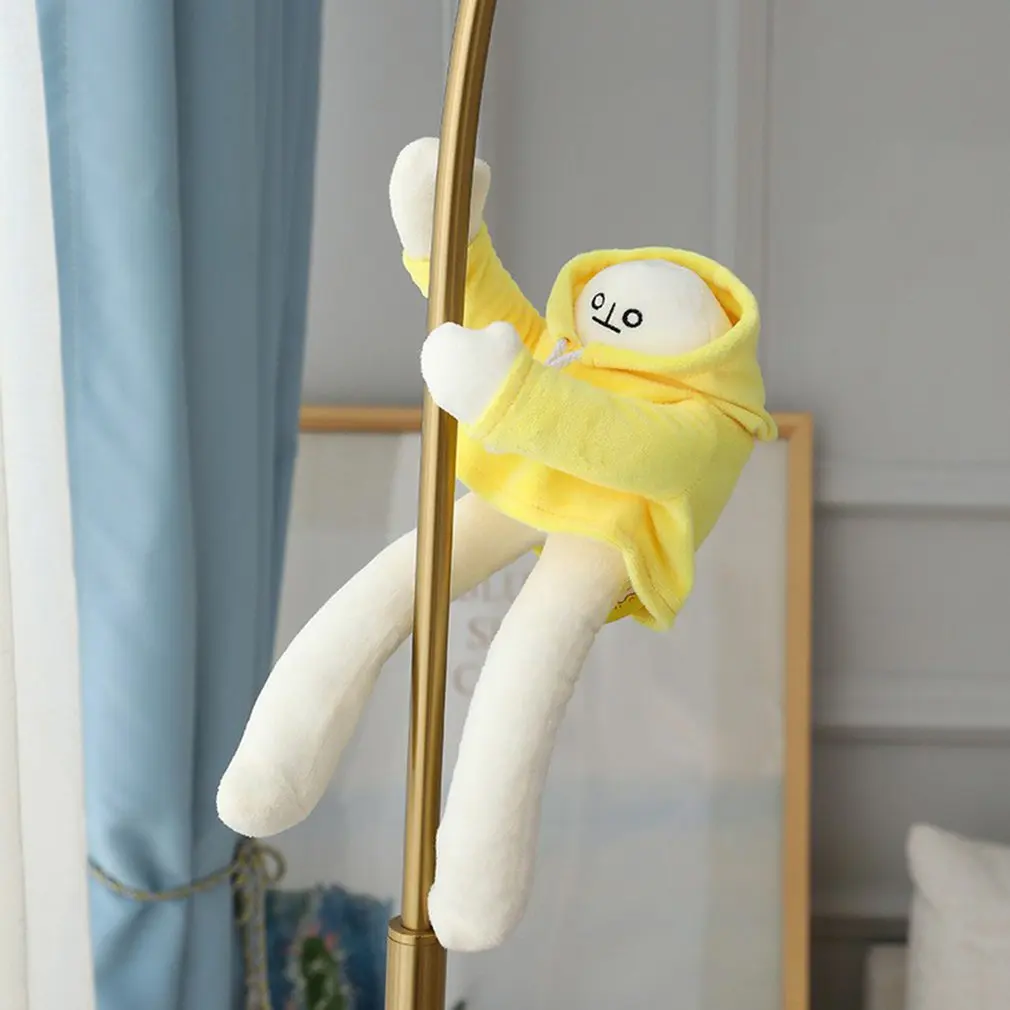 

40CM New Popular Banana Man with Magnet Plush Toy Cute Korean Appease Dolls Stuffed Toys Birthday Gifts for Girls Children