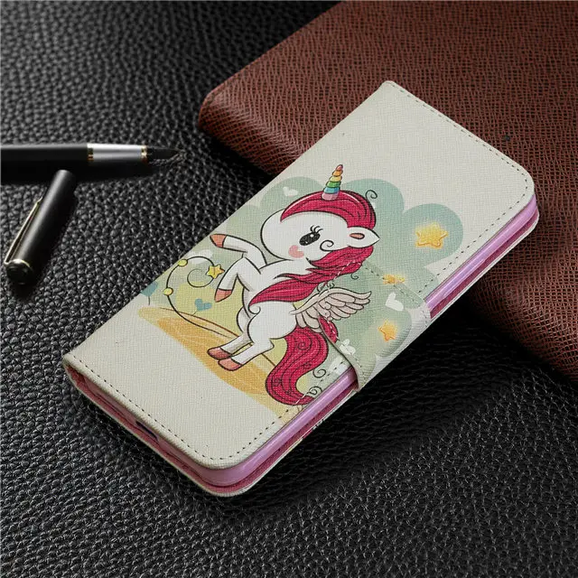 Coque fundas для Xiao mi redmi 7 чехол кожаный бумажник с цветочным узором pouzdro на xio mi xiao mi redmi 7 флип чехол для телефона с рисунком панды