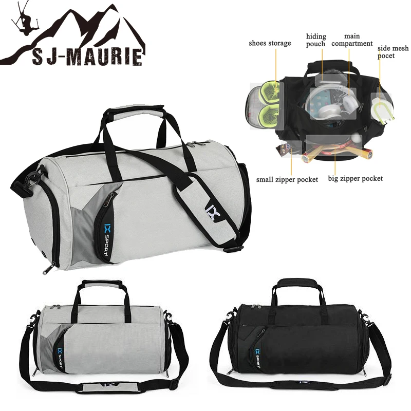 Мужские сумки для тренажерного зала фитнеса тренировок на открытом воздухе