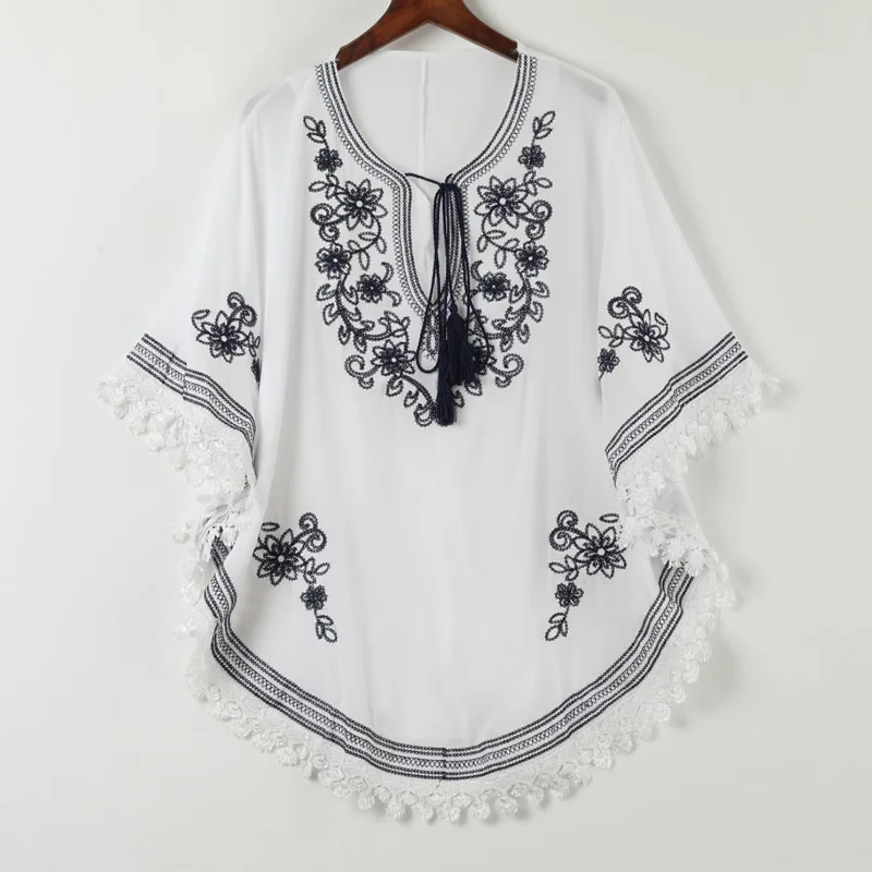 Новинка 2020 летняя винтажная Женская свободная рубашка с цветочным рисунком в