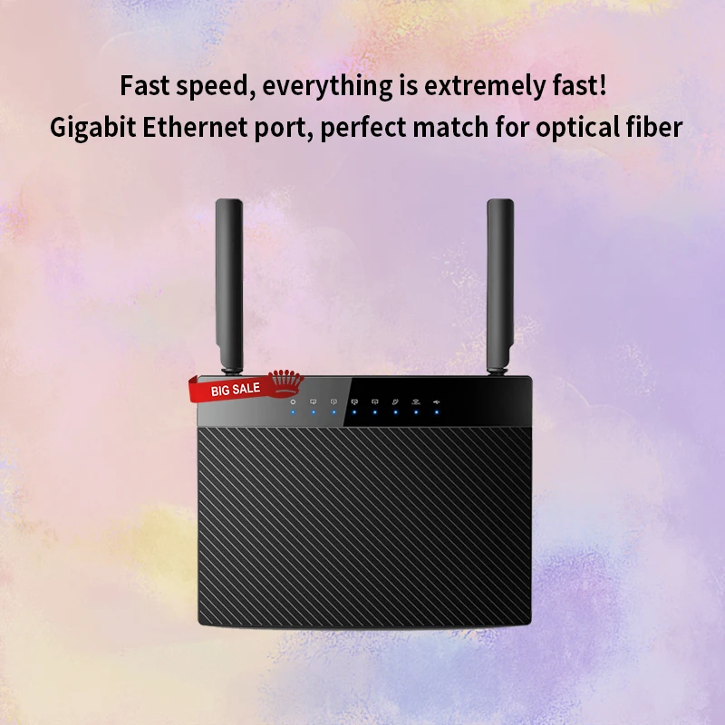 GLC9 AC1200M Гигабитный беспроводной WiFi роутер с 2 4 ГГц/5 0 ГГц высоким коэффициентом