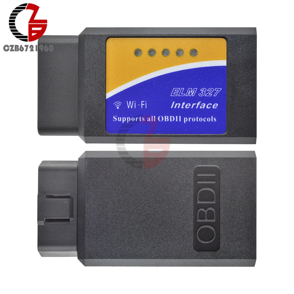 ELM327 V1.5 OBD2 автомобильный wifi Интерфейс инструмент сканер диагностический для ios Android