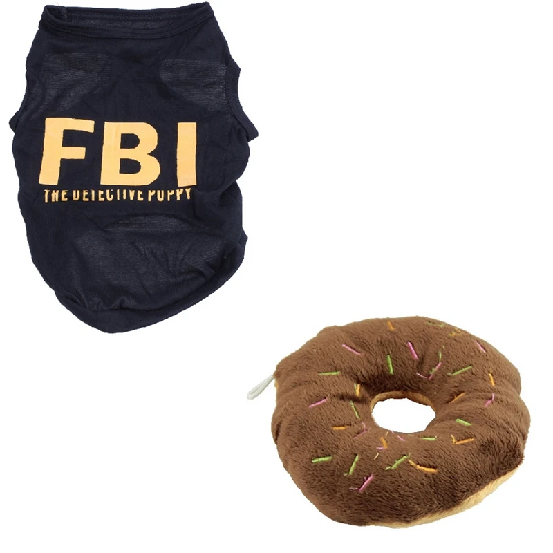 Летняя футболка-майка с изображением животных ФБР детектива | Дом и сад