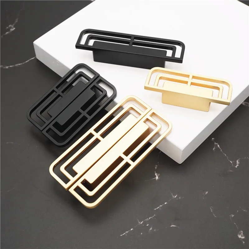 Классическая Ручка из цинкового сплава черные золотые винтажные ручки 96 мм