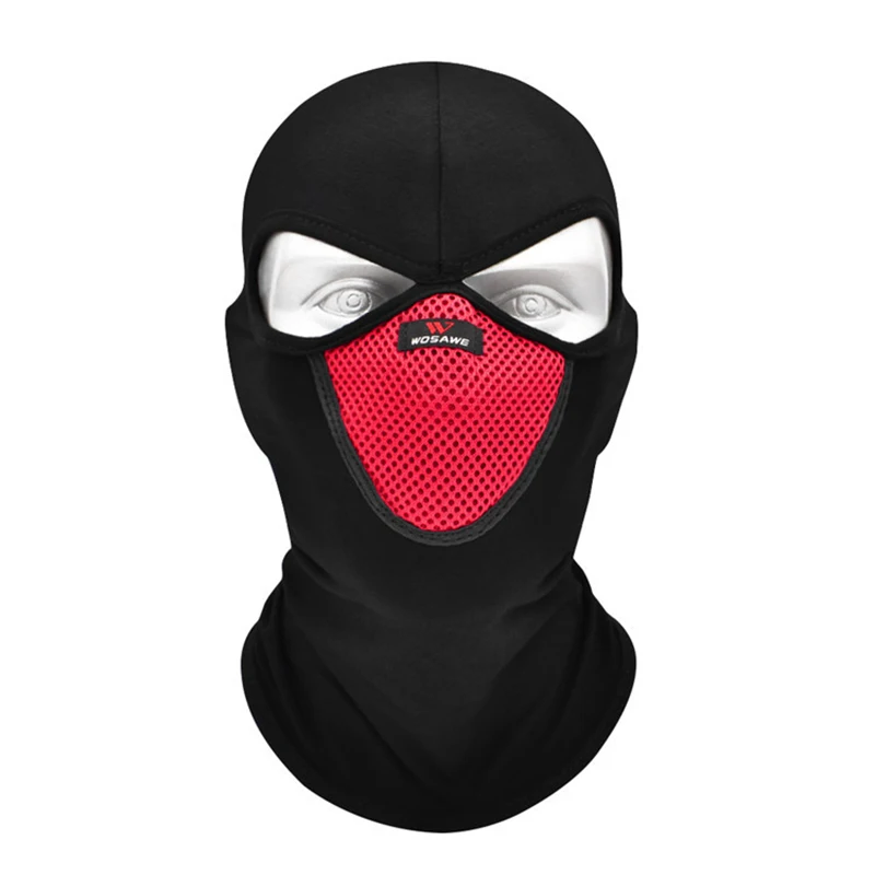 

Spring Balaclava Hat Breathable Full Face Helmet Mask Motorcycle Bicycle Cycling Hip Hop CS Winter Three 3 Hole Knit Hat