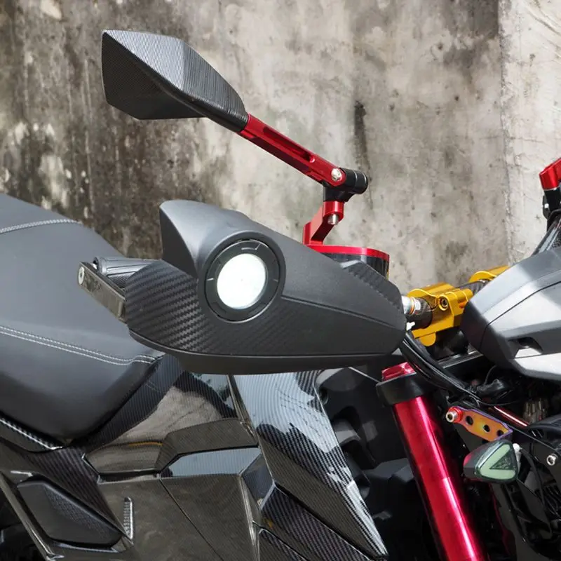 

1Pair Aluminum Motorcycle Rear Mirrors Extension Riser Mirror Extend Adapter anti-corrosion, durable and has high strength