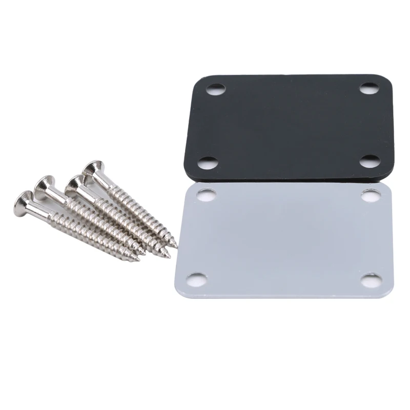

Professional Steel Electric Metal Screw Neck Plate Electric Guitar Square Piano Neck Body Connecting Steel Plate Durable