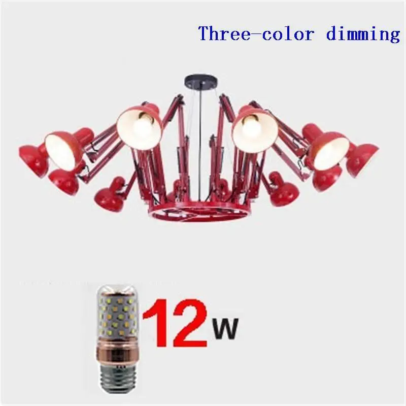 Bambini промышленный Декор Светильник на подтяжках Lampara Techo Colgante Lustre E Pendente Para Sala De Jantar