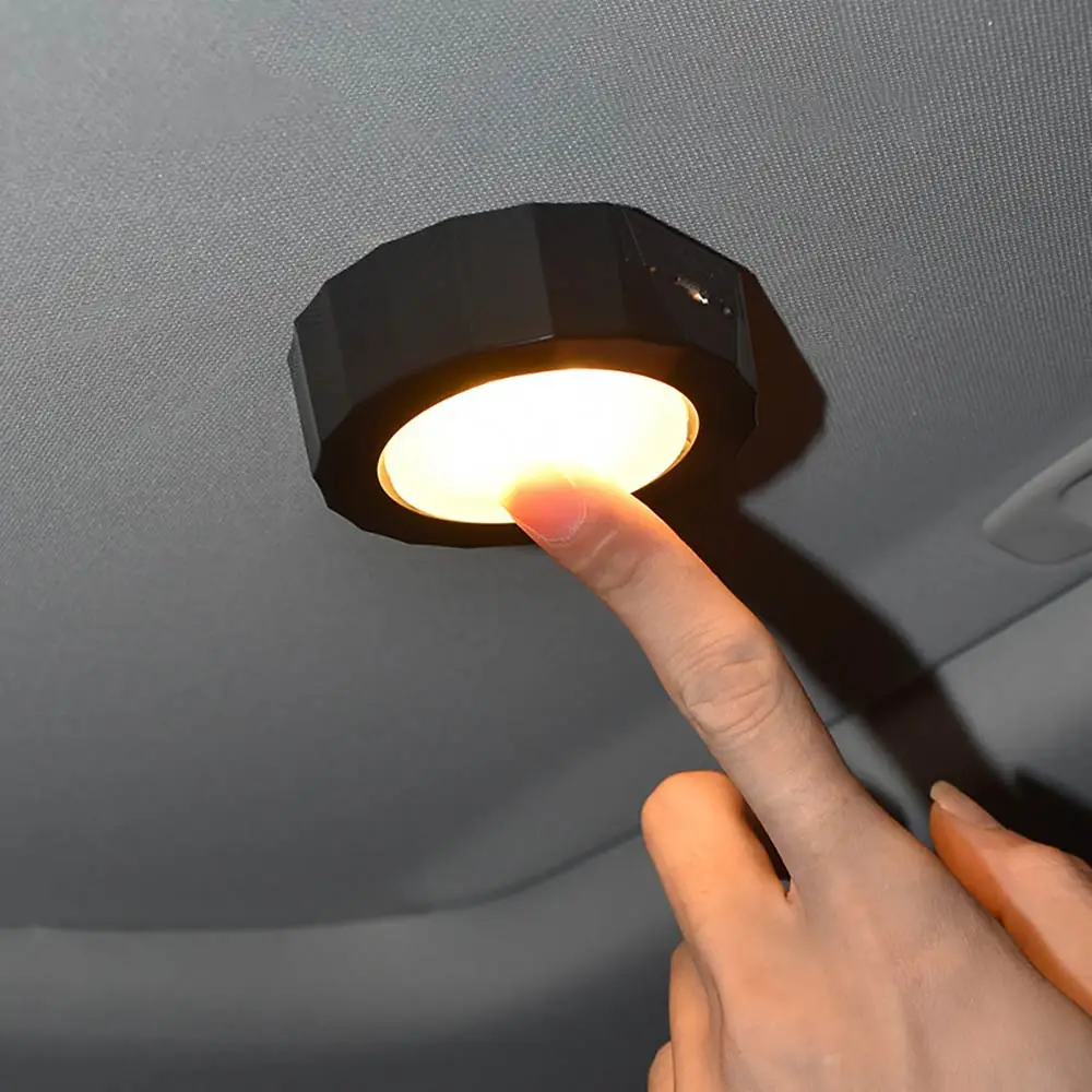 

Onever 3-Gear Dimming Car Ceiling Charging Induction Night Light Car USB Charging Reading Light Table Lamp Car Interior Lighting