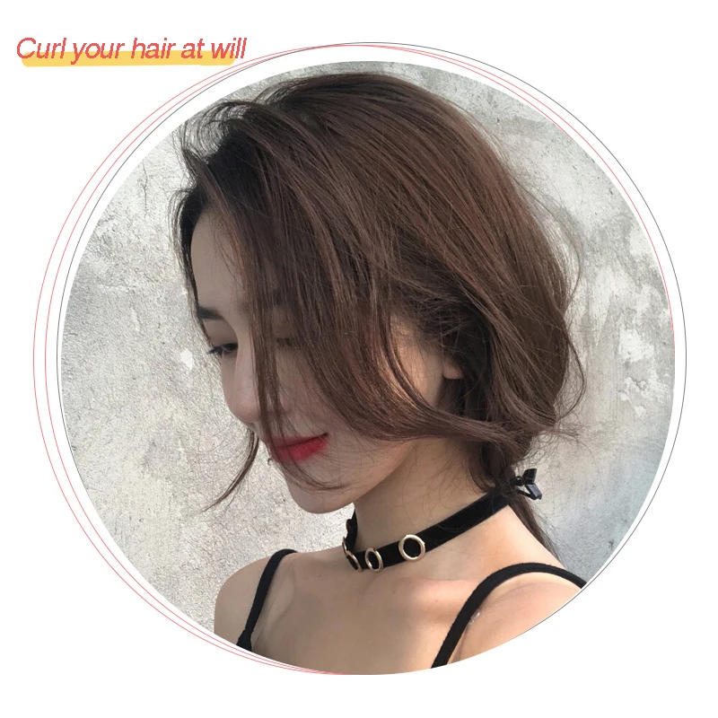 Женские синтетические волосы MUMUPI накладные на клипсе со средней частью|Челки из