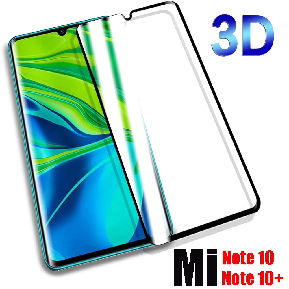 Закаленное стекло для Xiaomi mi Note 10 PLUS Защитная пленка для экрана note10 note10plus 10plus защитная пленка mi note10 armored glas 10