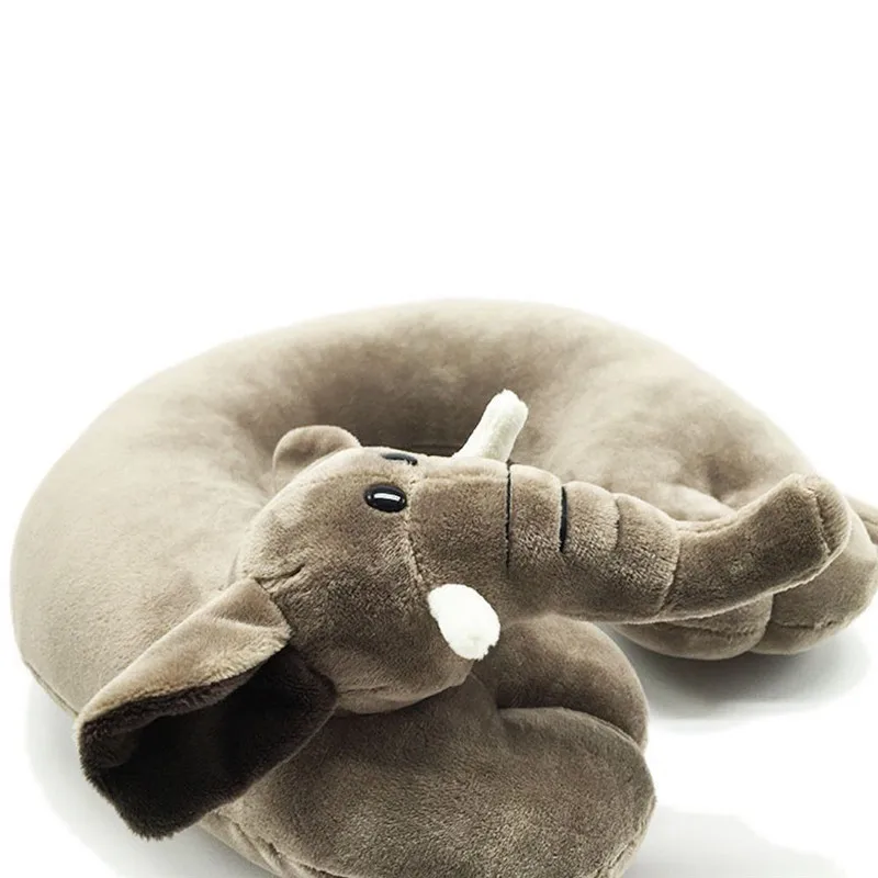 Творческий мультфильм U формы из пены с эффектом памяти для путешествий шейки