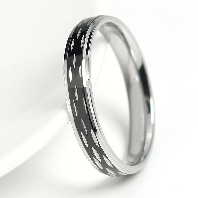 

QEENKISS RG845 2021 Fine Jewelry Wholesale Fashion New Man Boy Birthday Wedding Gift Special Titanium Stainless Steel Ring 1PC