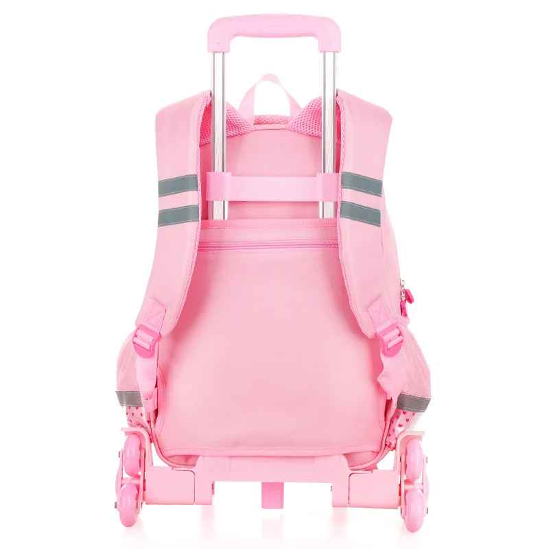 Детская школьная сумка на колесиках детские школьные рюкзаки водонепроницаемая