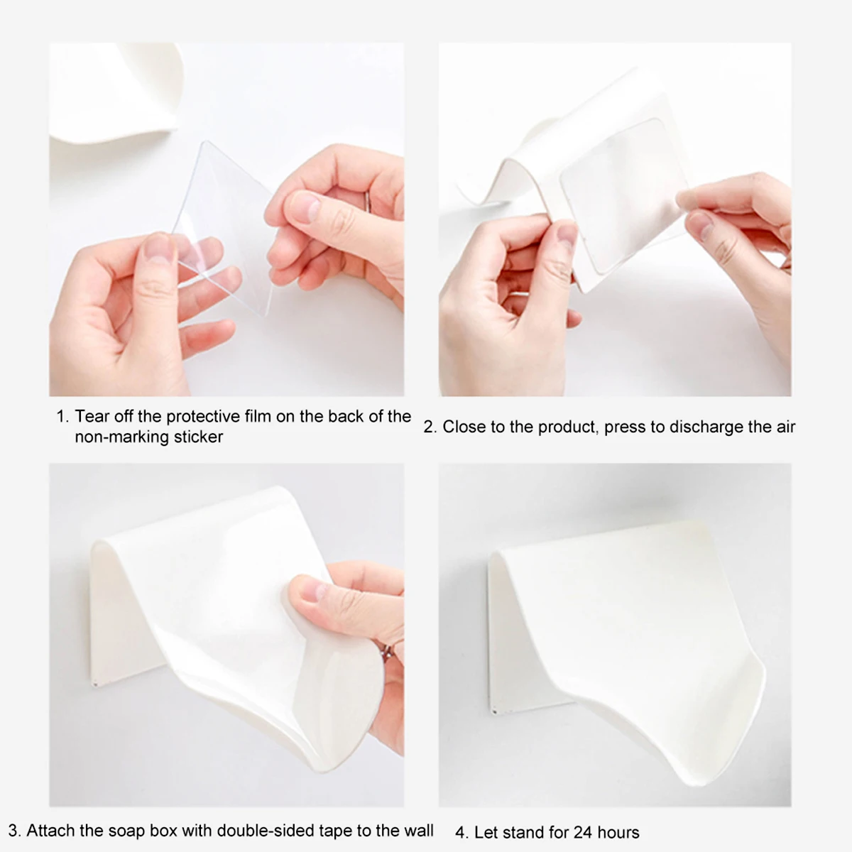 Настенная дренаж для мыла самоклеящаяся полка хранения и сушки посуды в японском