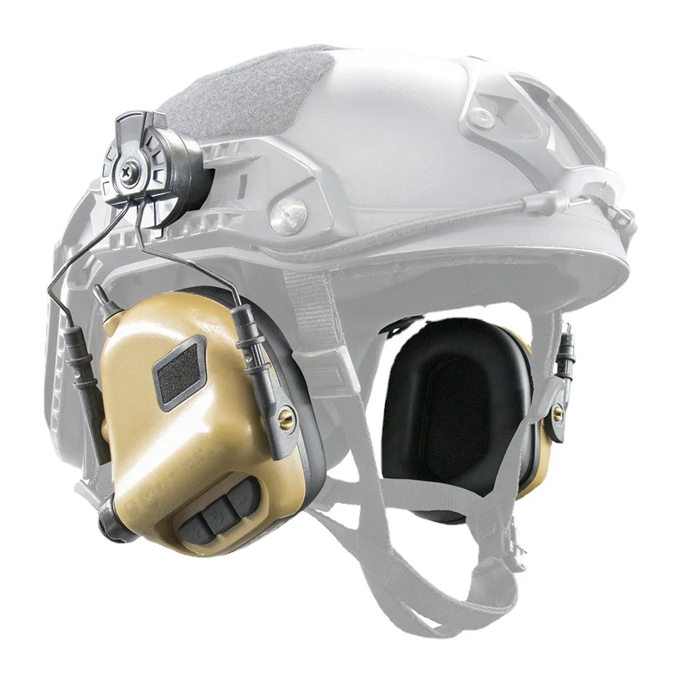 EARMOR M31H MOD3 Tactical Headset Shooting Noise Clearance Sound Pickup Proof for Hunting Airsoft FAST Helmet ARC Rails |