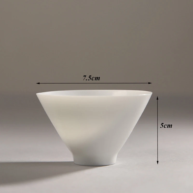 Цзиндэчжэнь керамический гайвань большая емкость сине белая фарфоровая кружка