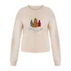 Рождественская женская футболка, Свитшот в клетку с изображением дерева, теплая одежда на Рождество, пуловер с длинным рукавом, топ, женская одежда