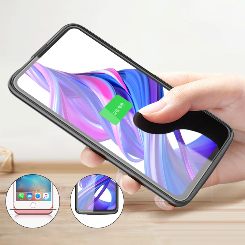 Чехол Leioua с аккумулятором 5000 мАч для HUAWEI Honor 9X внешний аккумулятор зарядное