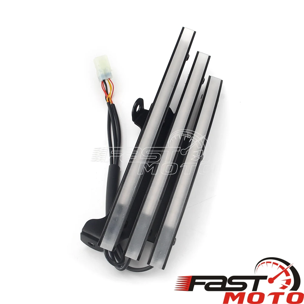 Задний светодиодный фсветильник рь для мотоциклов задний стоп сигнал лампа с ЧПУ