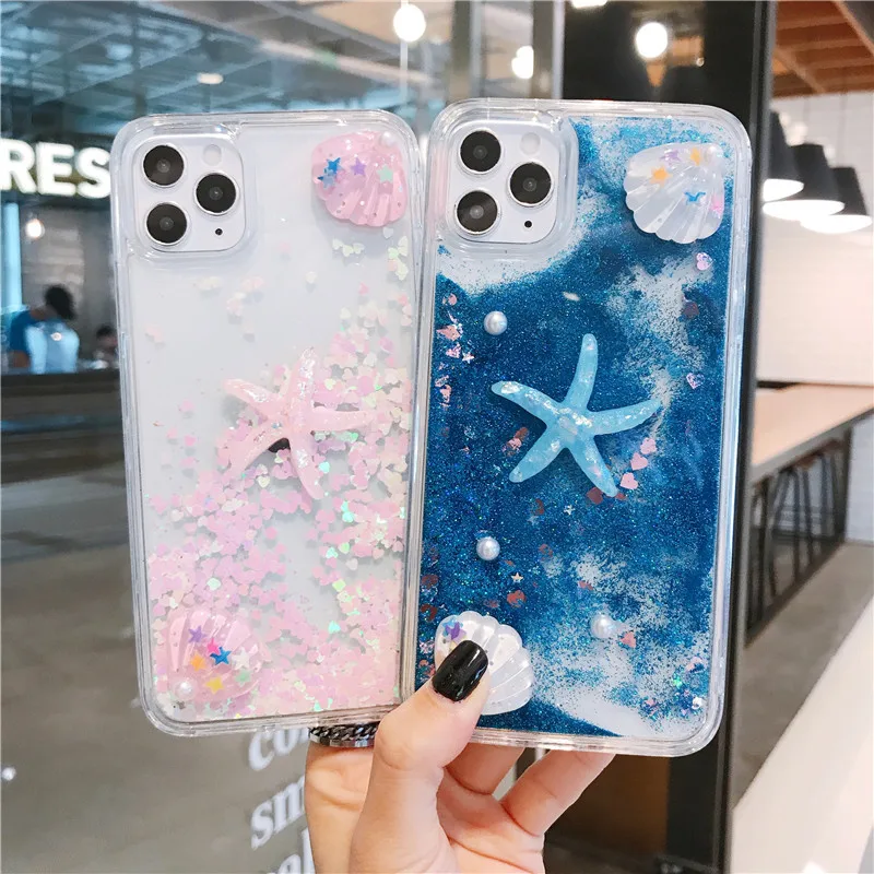 Для Samsung Galaxy S6 S7 edge S8 S9 S10 S20 Plus Note 8 9 10 зыбучий песок Starfish A7 A8 2018 A10 A20 A01 A40 A50 A70 A51 A71 A20S |