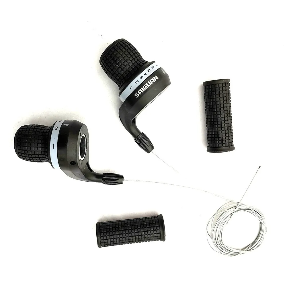 

3x7 Speed Bicycle Shift Lever Shifter MTB Road Bike Gear Handlebar Shifter With Grips Universal Cycling Bike Accessories