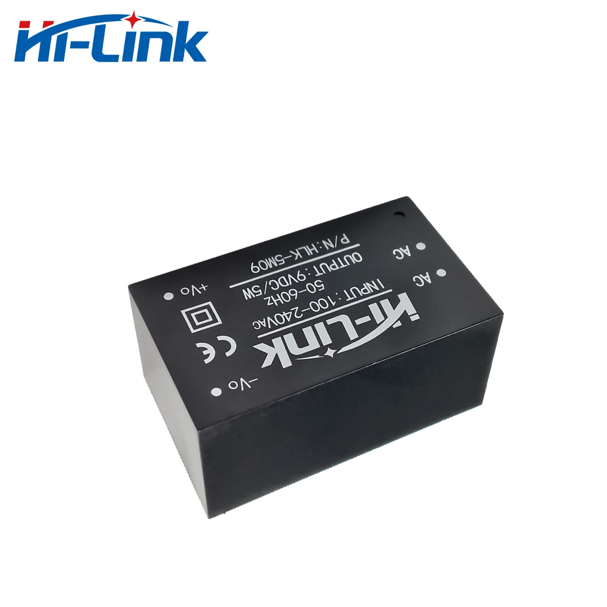 Бесплатная доставка 2 шт. 220V 5 Вт 9V DC Выход модуль питания-преобразователь HLK-5m09