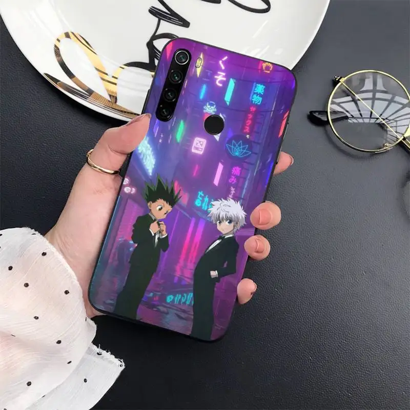 

anime HUNTER X HUNTER Phone Case For Xiaomi Redmi 7 8 9t a3pro shell cover 9se k20 mi8 max3 lite 9 note 9s 10 pro shell cover