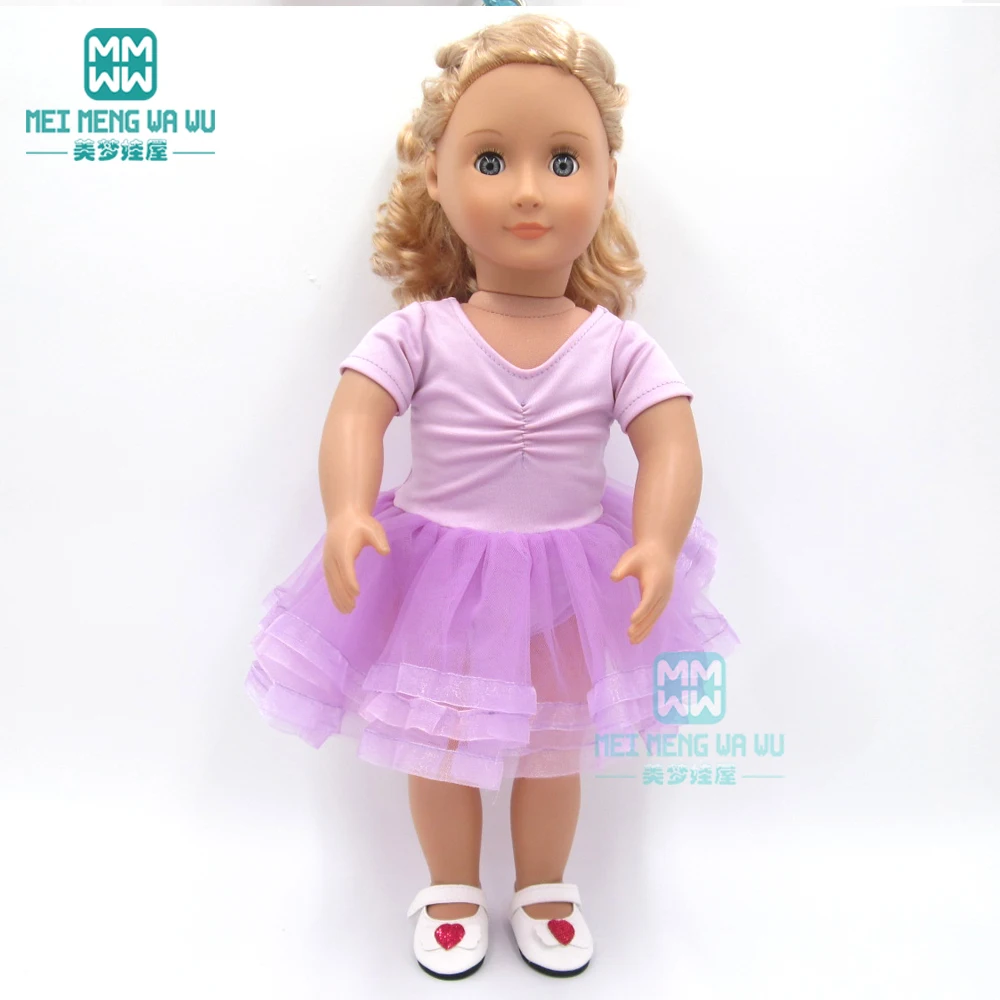 

Doll clothes for 45cm American doll Ballet skirt, angel dress Girl's gift