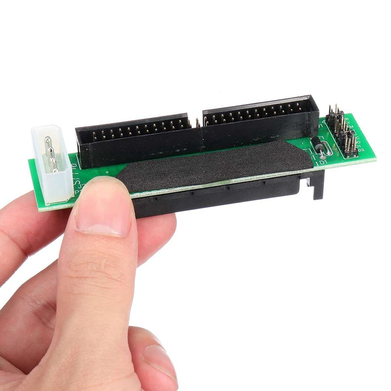 Адаптер для жесткого диска компьютера SCSI SCA с 80 PIN на 50 всех U320/U160/LVD/SE - купить по