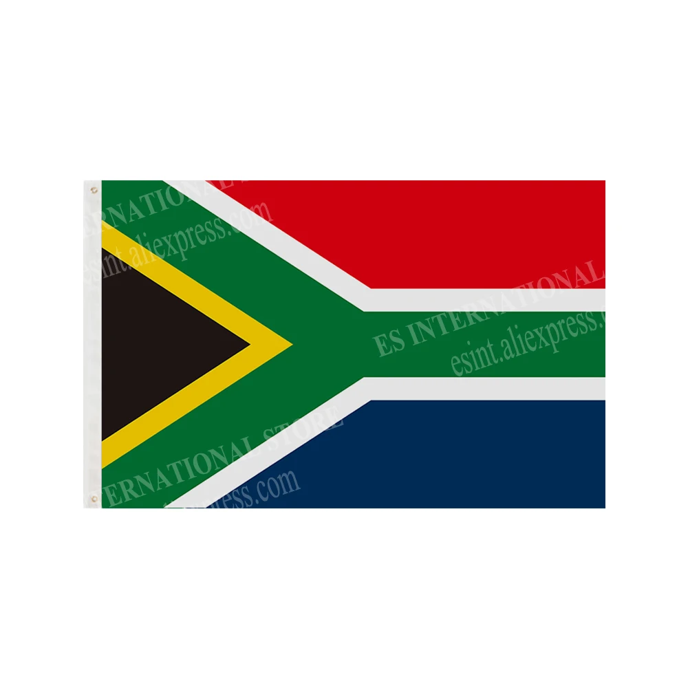 

South Africa Flag National Polyester Banner Flying 90 x 150cm 3 x 5ft Flag All Over The World Worldwide Outdoor