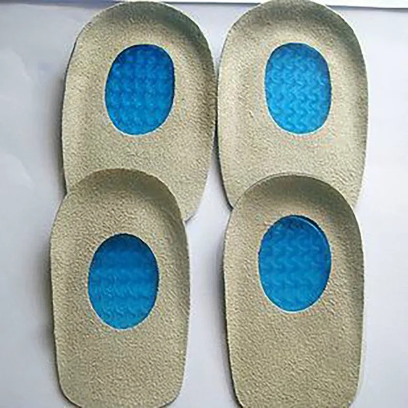 

Unisex Silicone Gel Insoles Heel Cushion Insoles Relieve Foot Pain Protectors Spur Support Shoe Pad Feet Care Inserts